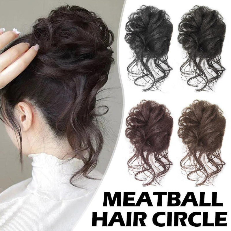 Hair Band Elastic - Synthetic Fashion Messy Curly Hair Buns
