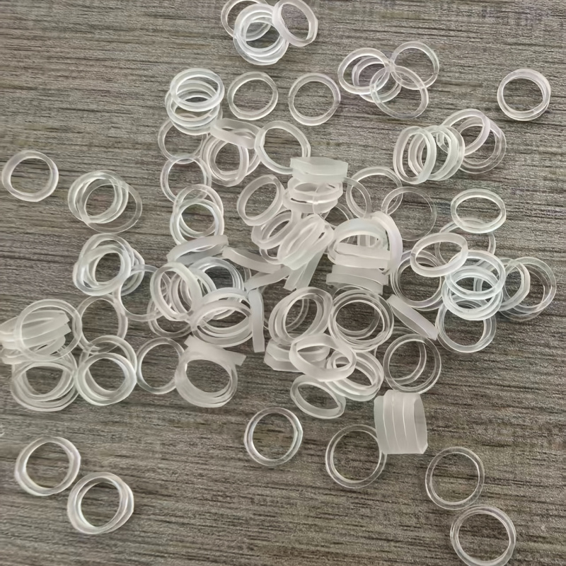 Hair Band Elastic - 500/1500pcs Silicone High-Elastic Strong Durable Hair