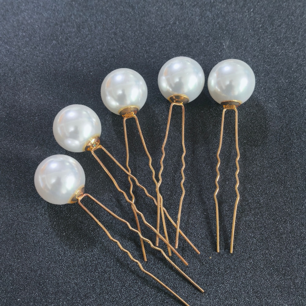 Hair Fork Stick - Fashion Simulated Pearl Hairpins For Women