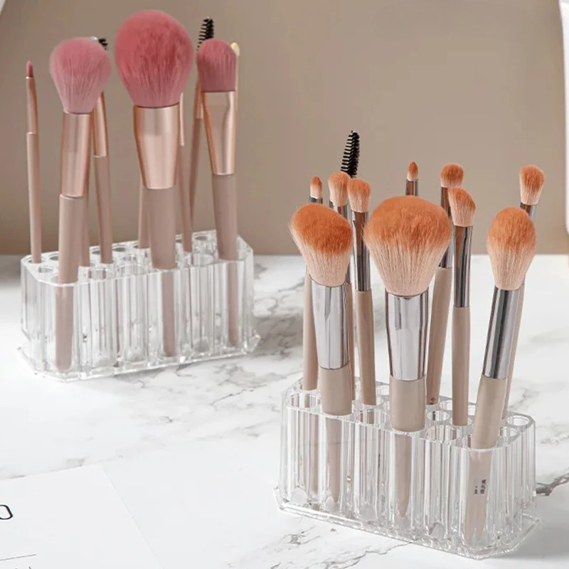 Women Accessories Organizer - 26 Holes Makeup Brush Holder Multifuntional
