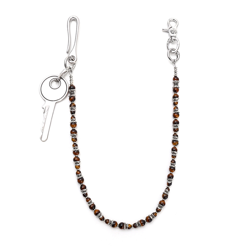 Women Accessories Pk - Hip Hop Punk Tiger Eye Beaded