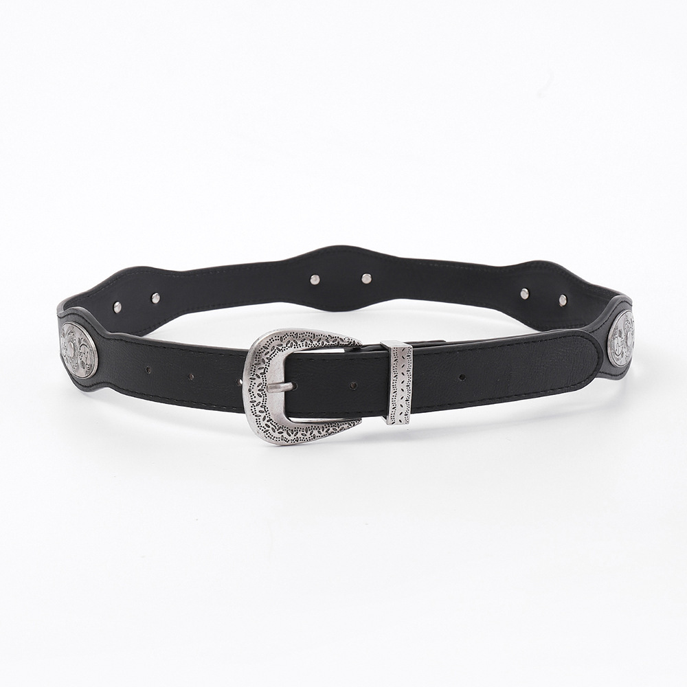 Women'S Accessories Manufacturers - Western Cowboy Retro Belt For Women,