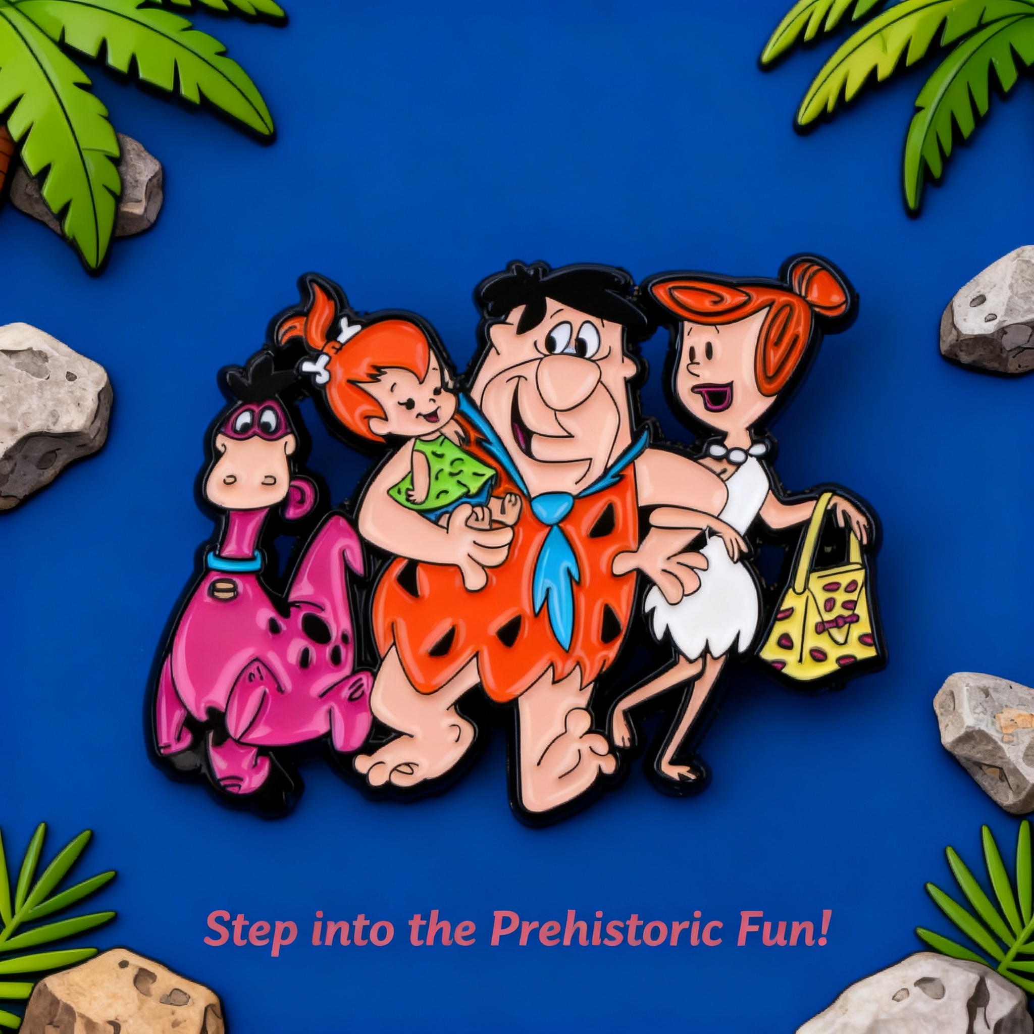 Women Accessories Picture - Cartoon Dinosaur Enamel Pin Badges for