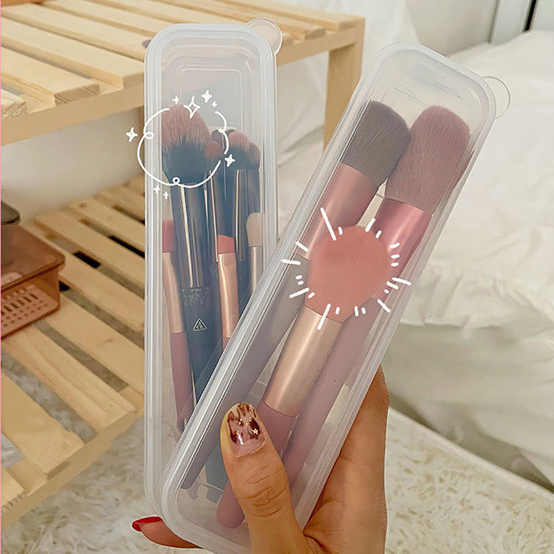 Women Accessories Organizer - Makeup Brush Organizer Transparent With Cover