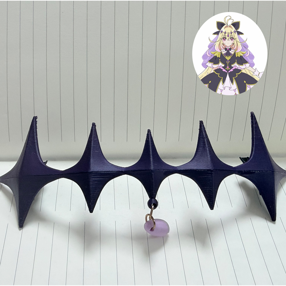 Women Knight Accessories - Moria Ruruka Cosplay Prop Headwear Hair