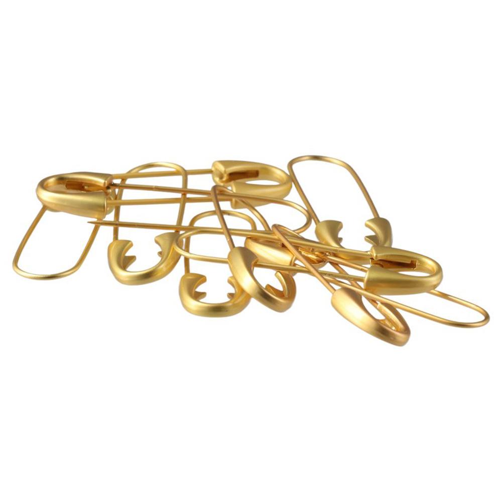 Brooch Pin Gold - 10Pcs DIY Metal Gold Brooches Metal