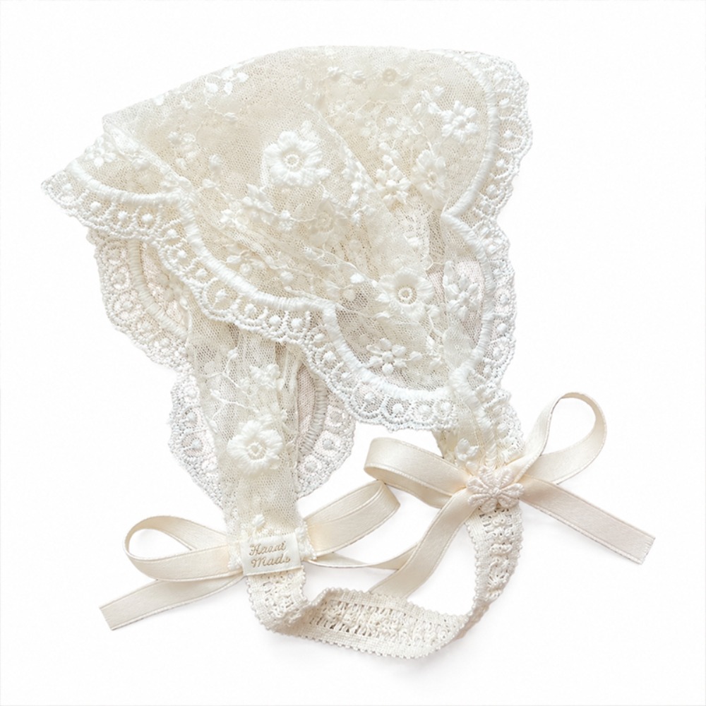 Hair Band Elastic - Cute Wide Hollow Lace Headband Elastic