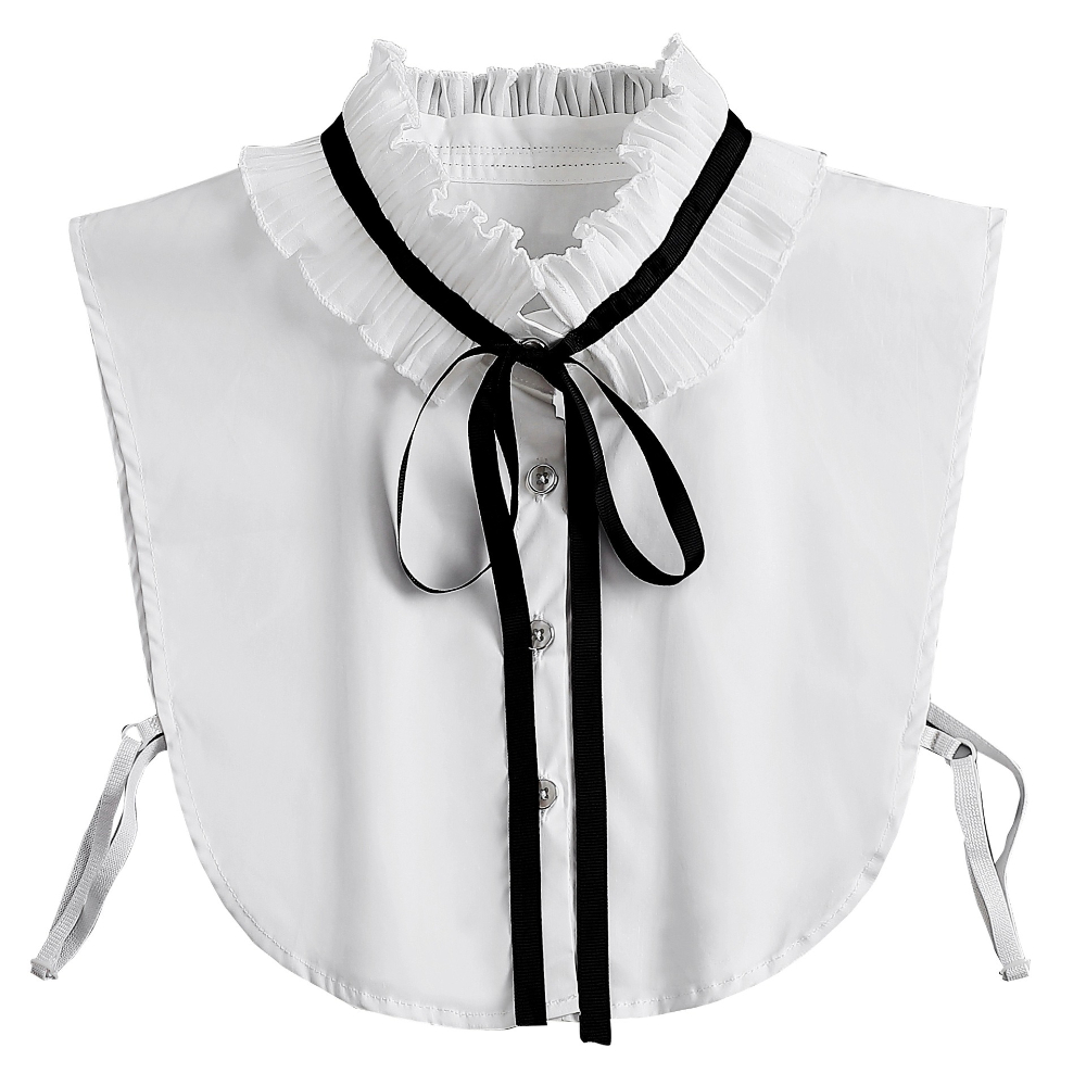 Women'S Accessories Manufacturers - Korean female organ lace pleated stand-up
