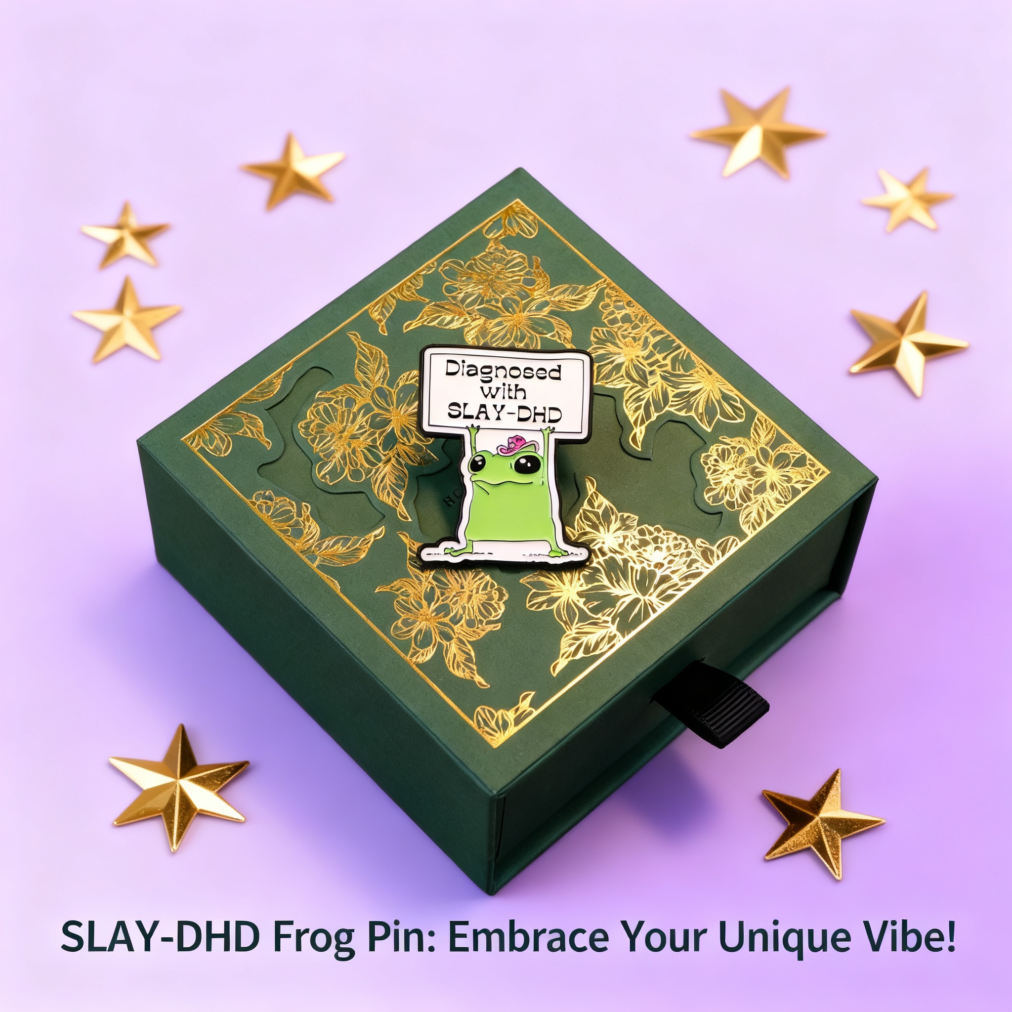 Women Accessories Picture - Frog Enamel Pin Badge for Women