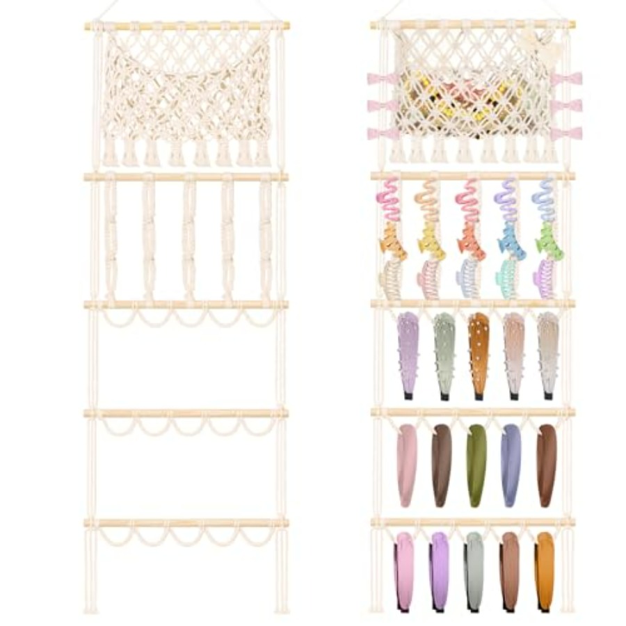Women Accessories Organizer - Headband Holder Hair Bow Organizer for