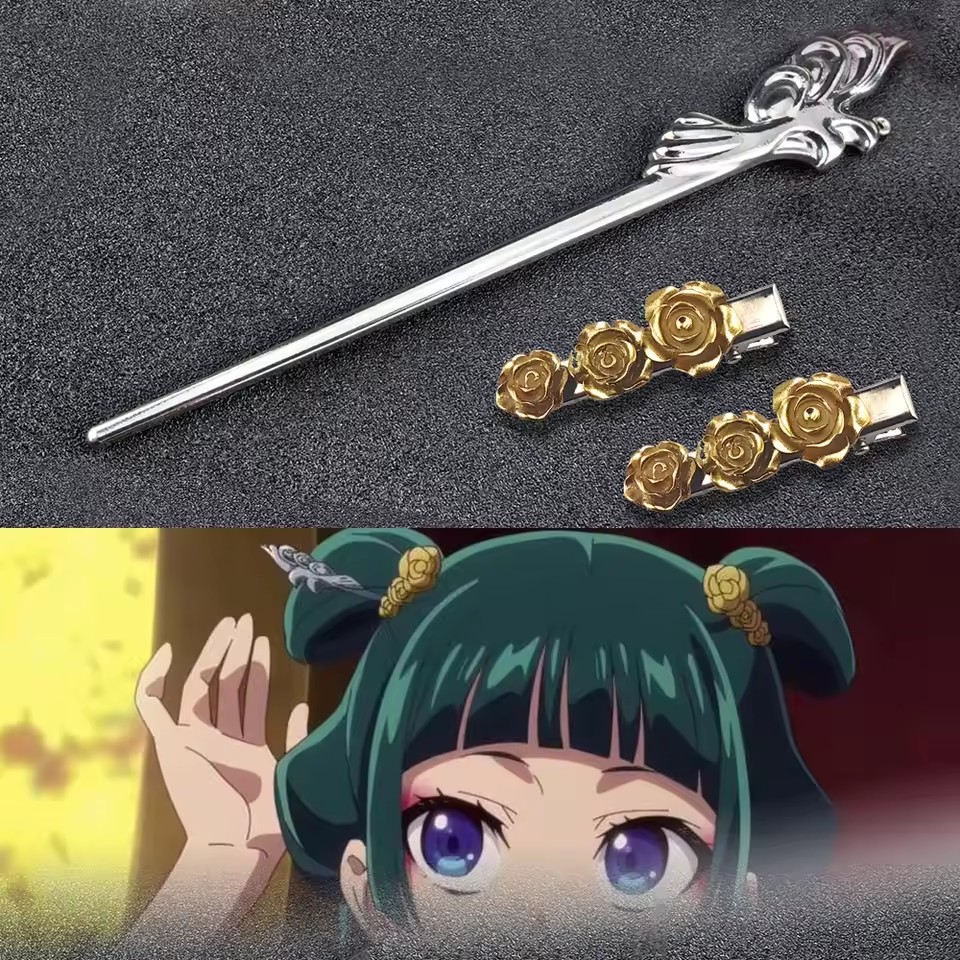 Women Knight Accessories - Apothecary Diaries Alloy Hairpins Anime Cosplay