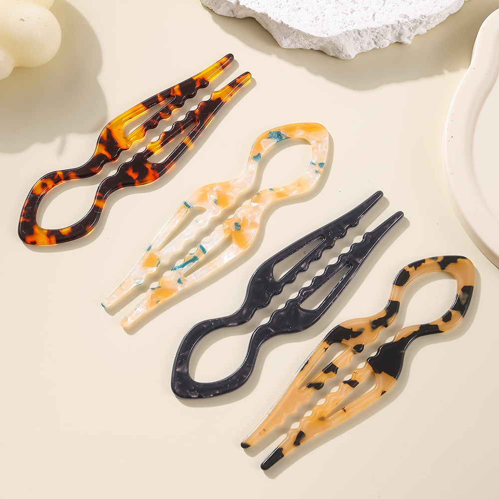 U-Shaped Hair Sticks Tortoises - Hair Fork Stick recensie en prijs