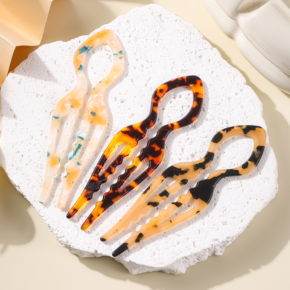 U-Shaped Hair Sticks Tortoises - Hair Fork Stick recensie en prijs
