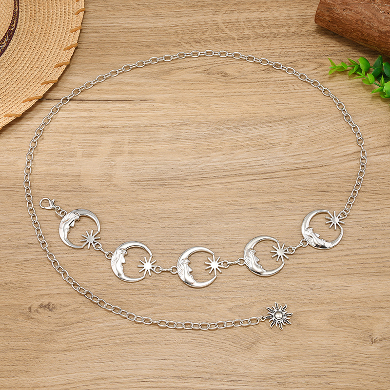 Women's Alloy Silver Moon Wais - Women Accessories Pk recensie en prijs