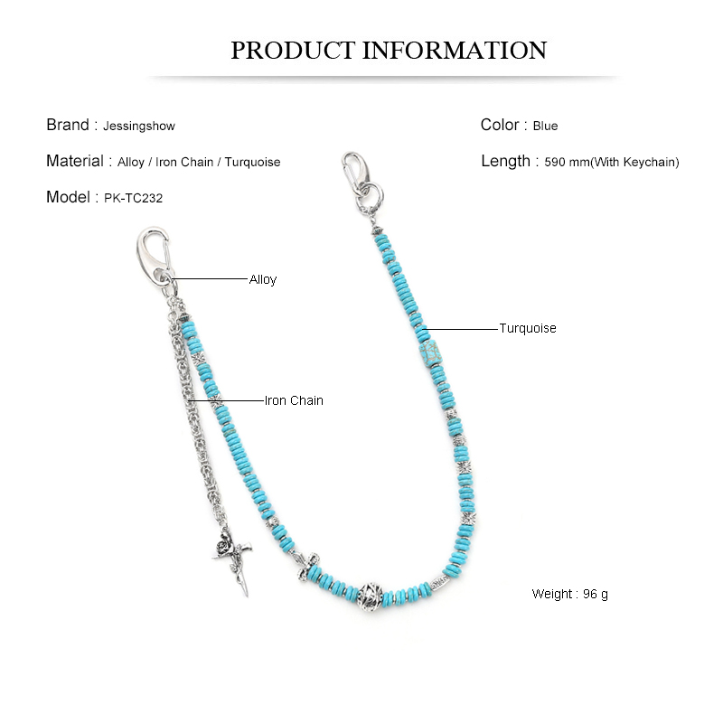 Boho Punk Jean Chain Handmade  - Women Accessories Pk recensie en prijs