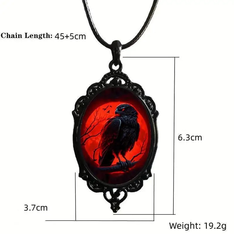 Gothic Vampire Owl Cameo Neckl - Women'S Vampire Accessories recensie en prijs