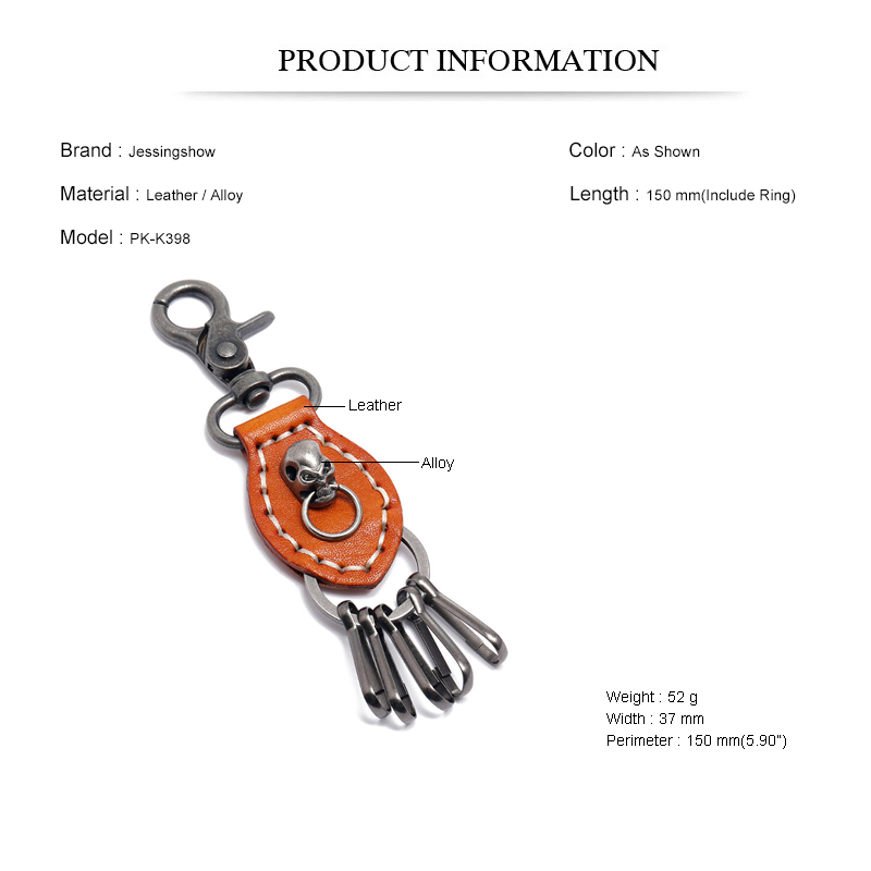 Jessingshow Leather KeyChain H - Women Accessories Pk recensie en prijs