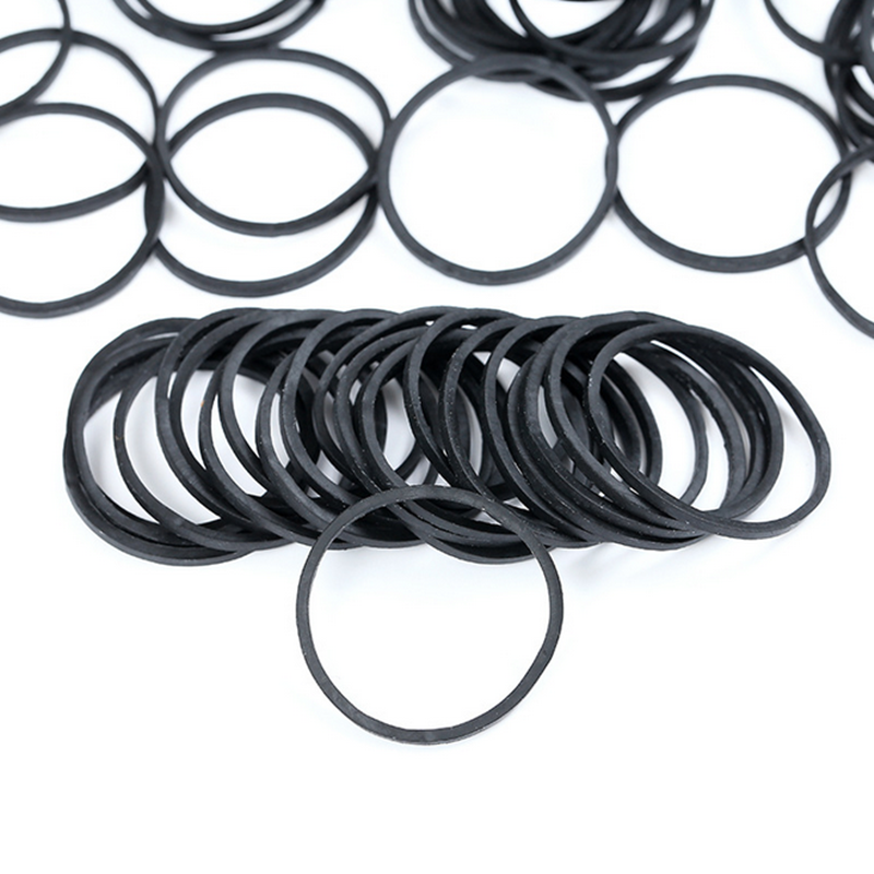 100Pcs Black Rubber Band,Elast - Hair Band Elastic recensie en prijs