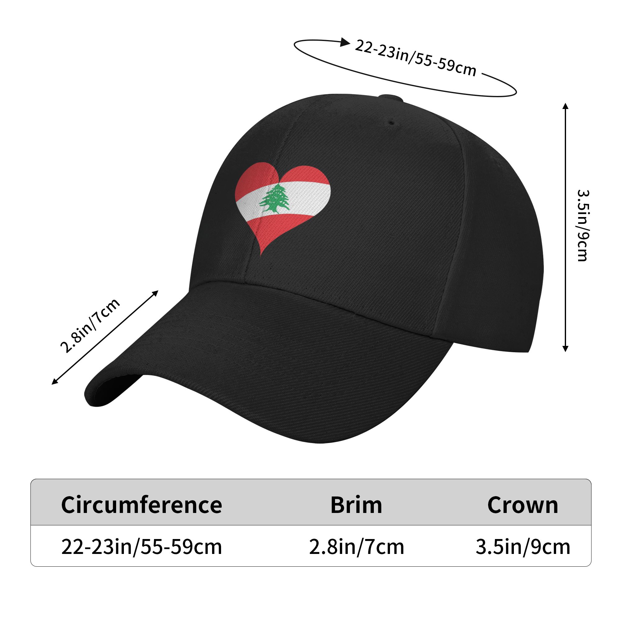 Men Women Lebanon Flag Heart A - Women Accessories Lebanon recensie en prijs