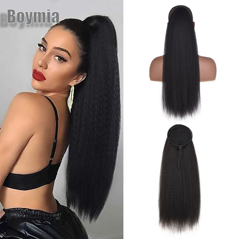 Drawstring Ponytail Hair Exten - Hair Band Elastic recensie en prijs