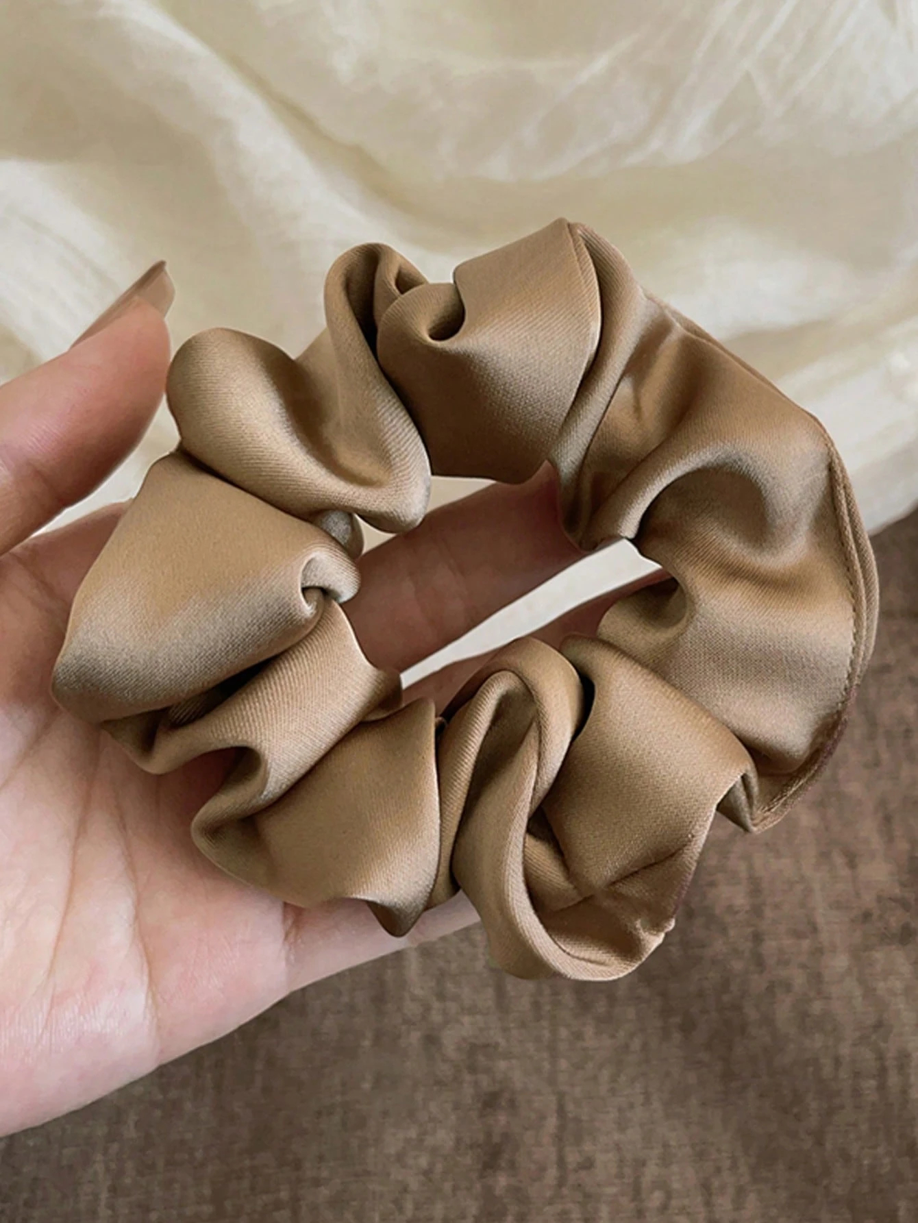1/3Pcs Women 3.39in Vintage Fr - Scrunchie Satin Set recensie en prijs