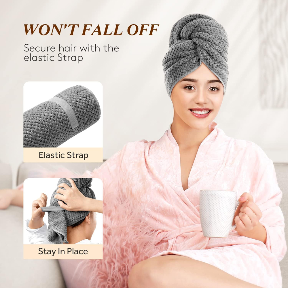 Microfiber Hair Towel Extra La - Hair Band Elastic recensie en prijs