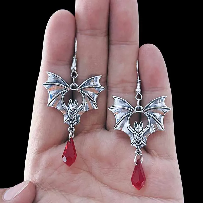 Gothic Vampire Bat Earrings Fo - Women'S Vampire Accessories recensie en prijs