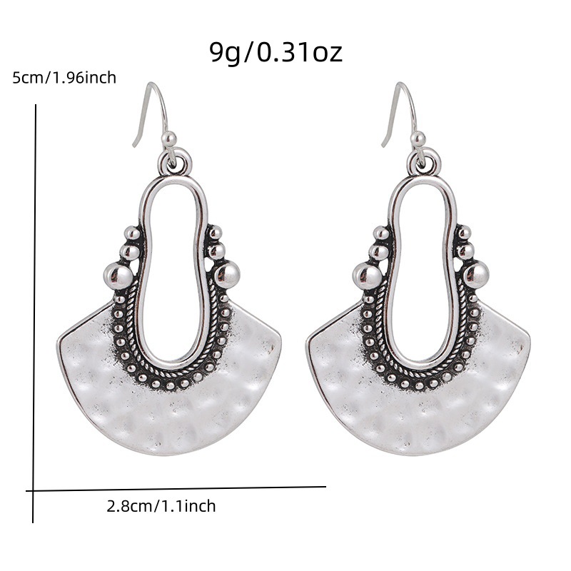 Hollow fan-shaped alloy pendan - Women'S Accessories Manufacturers recensie en prijs