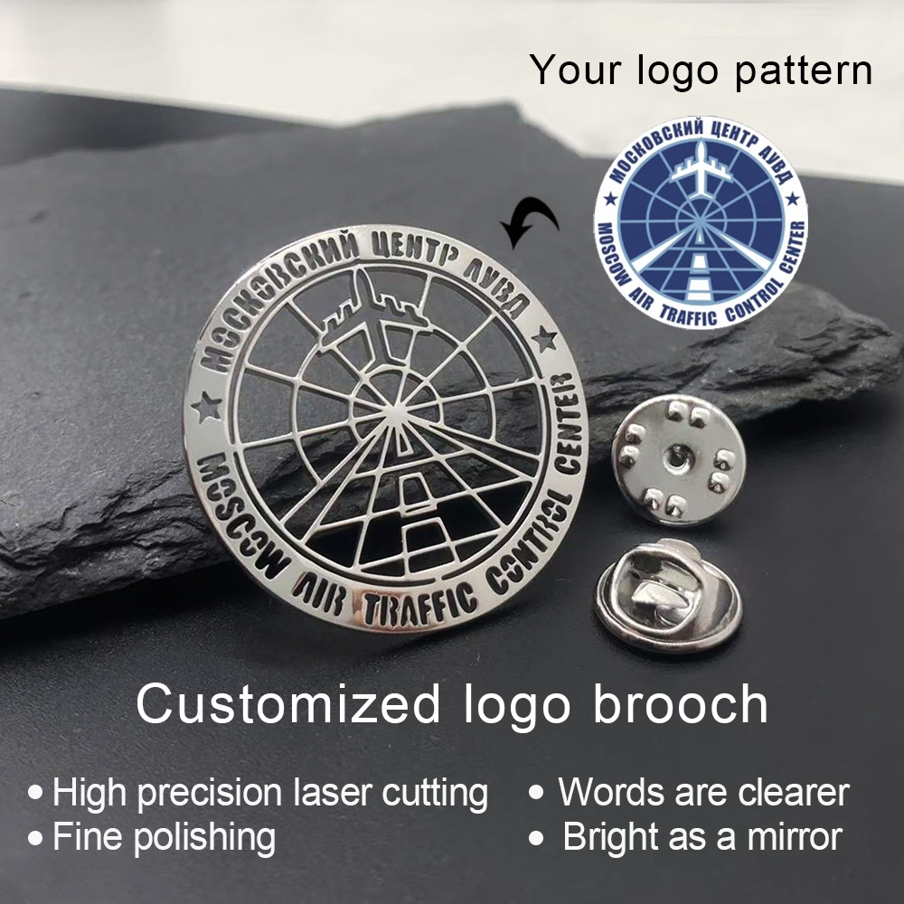 Stainless Steel Custom Logo Sk - Brooch Pin Gold recensie en prijs