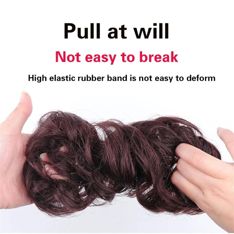 Synthetic Fashion Messy Curly  - Hair Band Elastic recensie en prijs
