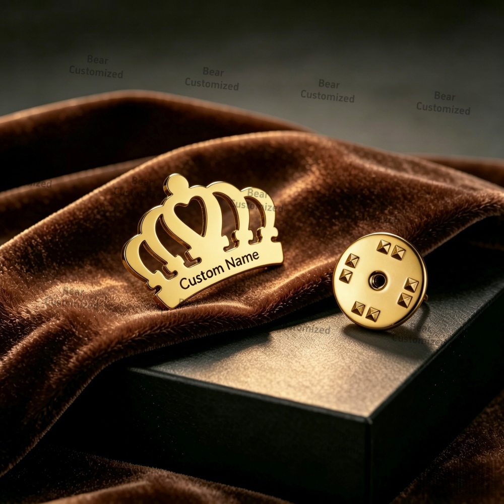 Custom Engraved Name Personali - Brooch Pin Gold recensie en prijs