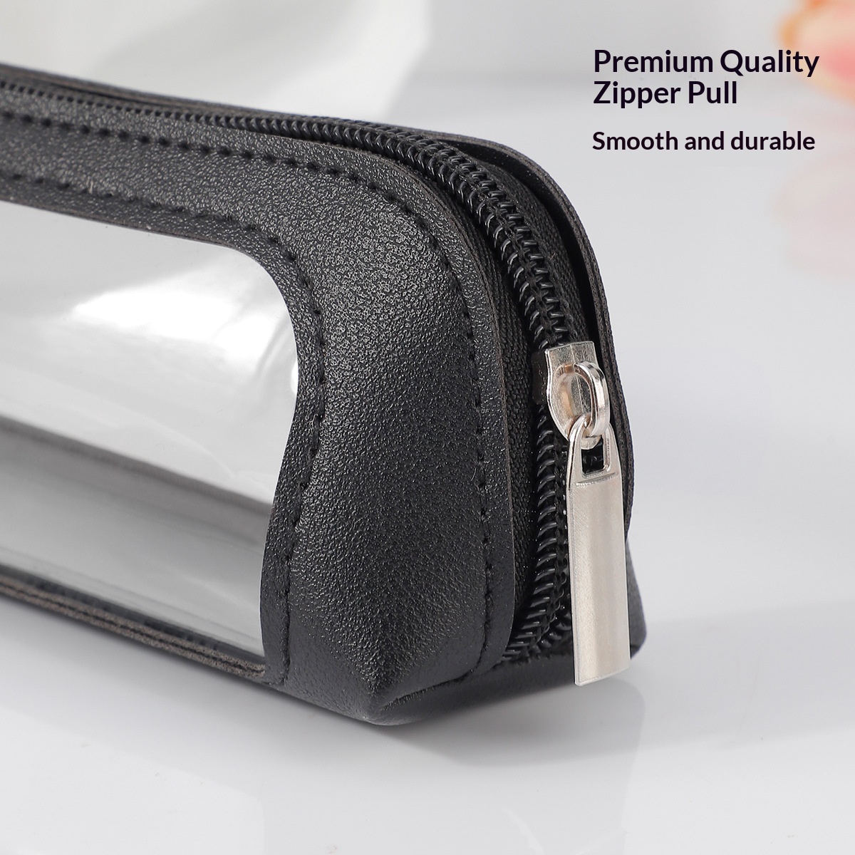 Small Clear PU Leather Travel  - Women Accessories Organizer recensie en prijs