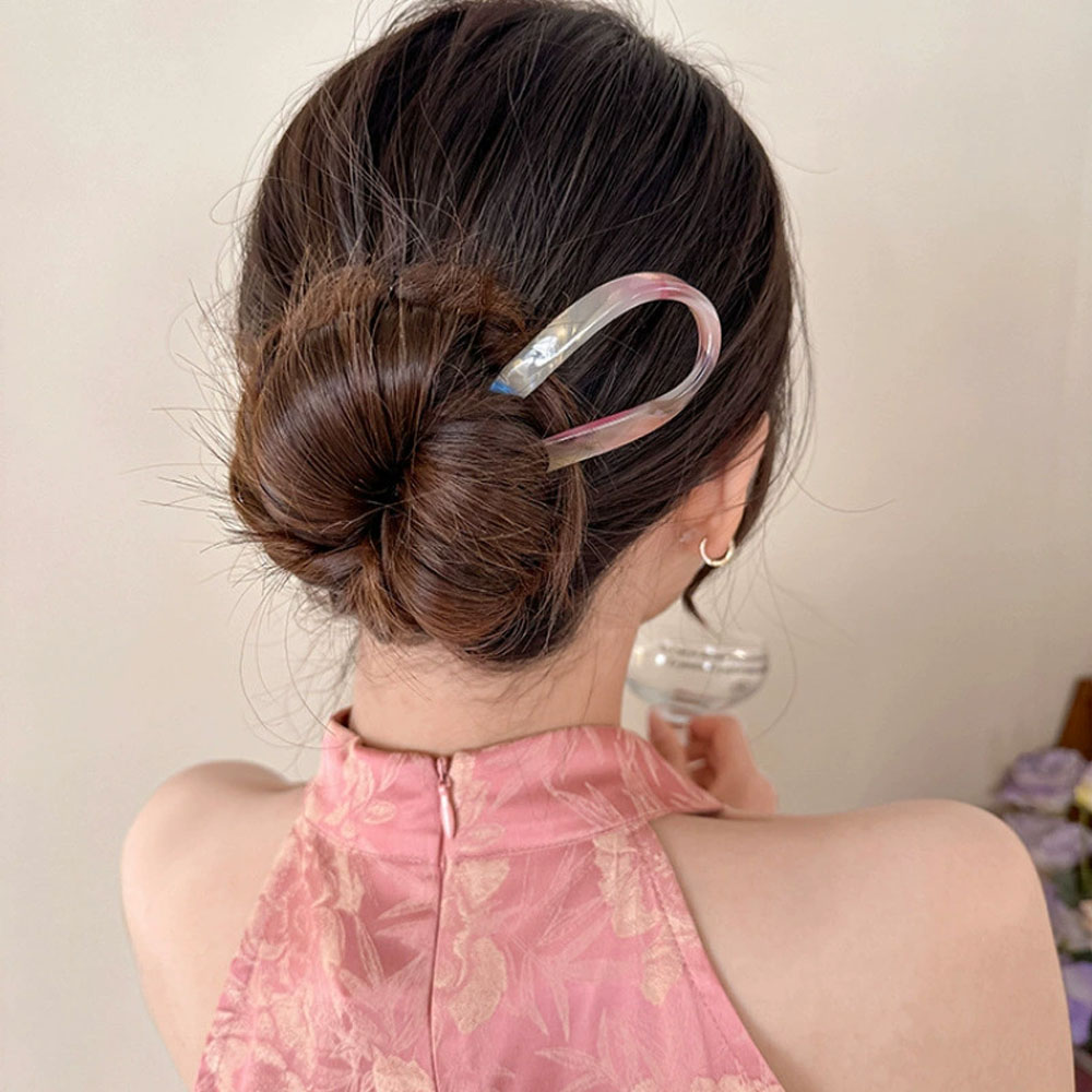 Retro U-shaped hairclip for wo - Hair Fork Stick recensie en prijs