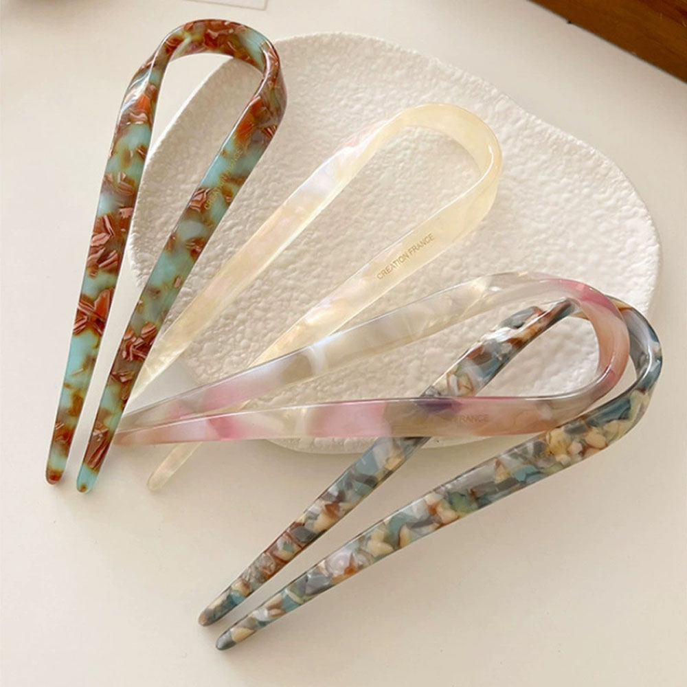 Retro U-shaped hairclip for wo - Hair Fork Stick recensie en prijs