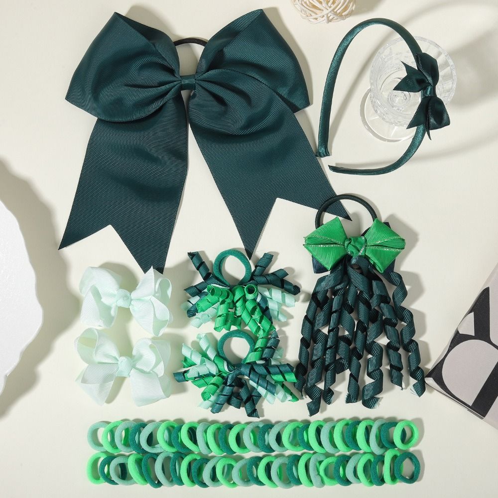 57Pcs/lot Fashion Sweet Satin  - Scrunchie Satin Set recensie en prijs