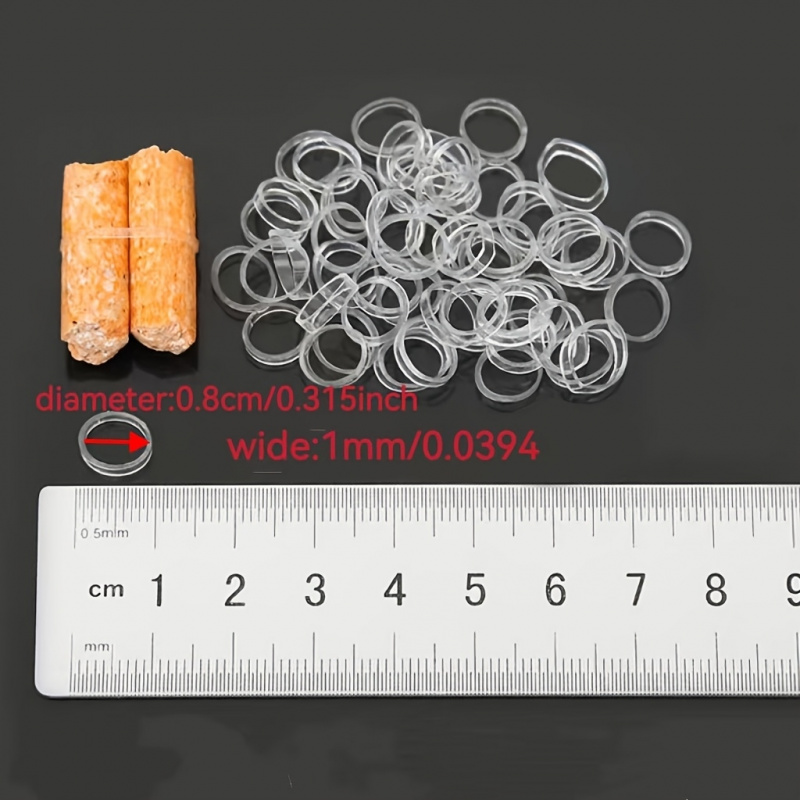 500/1500pcs Silicone High-Elas - Hair Band Elastic recensie en prijs