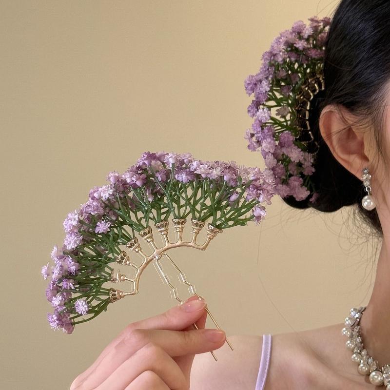 Artificial Flower Bridal Weddi - Hair Fork Stick recensie en prijs