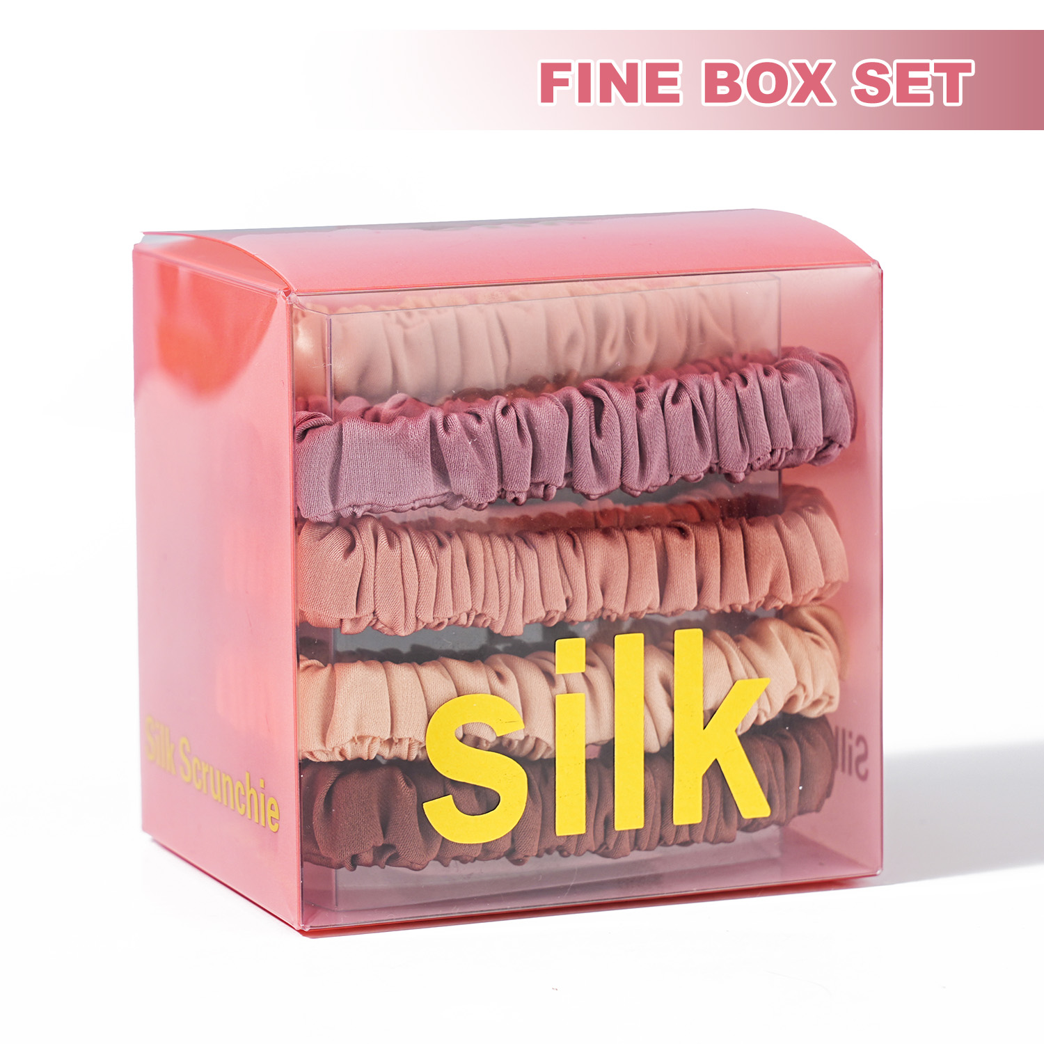 8PCS/Set 100% Pure Mulberry Si - Scrunchie Satin Set recensie en prijs