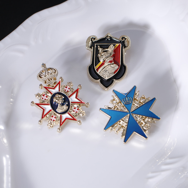 Wholesale of New Popular Metal - Brooch Pin Gold recensie en prijs