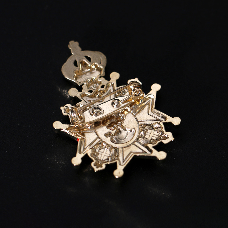 Wholesale of New Popular Metal - Brooch Pin Gold recensie en prijs