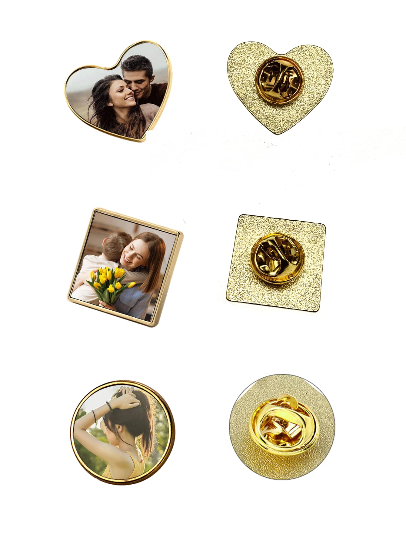 Custom Gold/Silver Metal Brooc - Brooch Pin Gold recensie en prijs