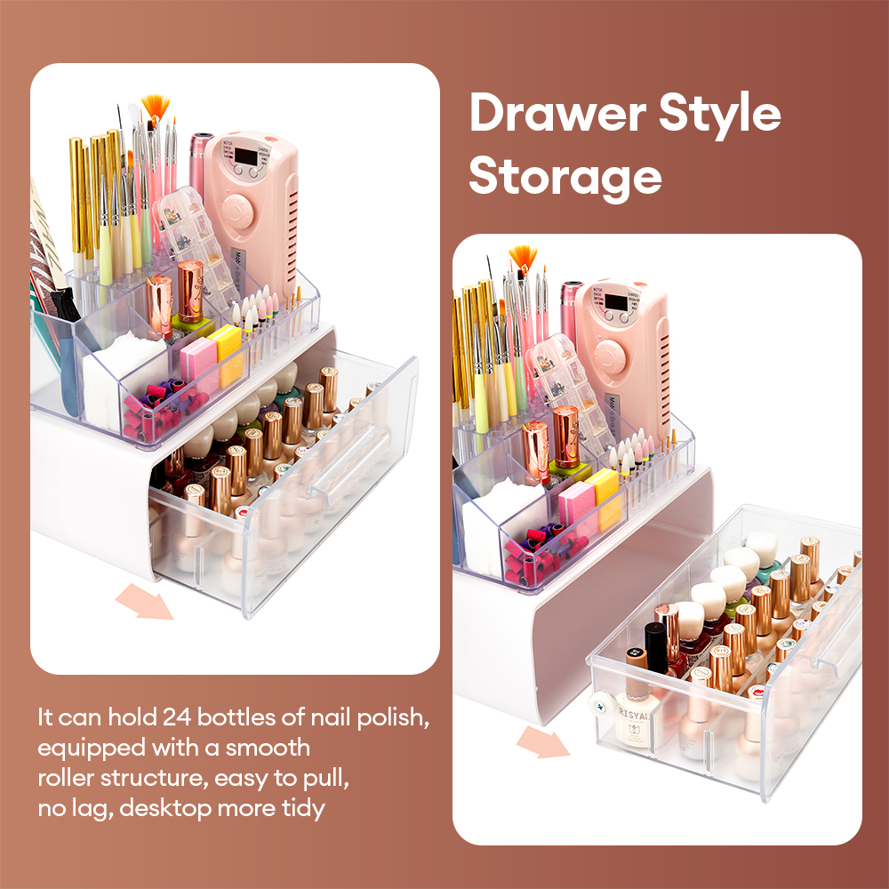 Acrylic Storage Rack Nail Art  - Women Accessories Organizer recensie en prijs