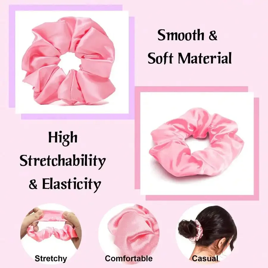 13Pcs Hair Styling Accessories - Scrunchie Satin Set recensie en prijs