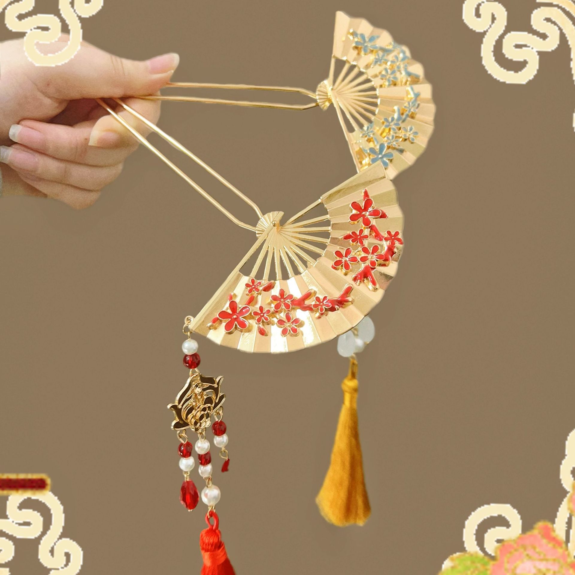 New Chinese style national fan - Hair Fork Stick recensie en prijs