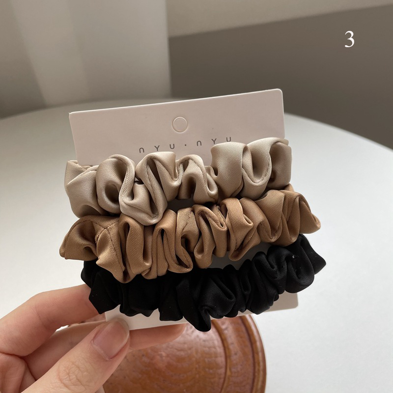 3Pcs/set Satin Scrunchies Soli - Scrunchie Satin Set recensie en prijs