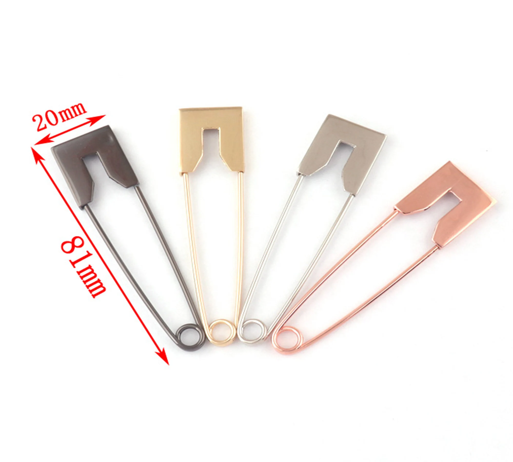 Silver/Light Gold/Rose gold/Gu - Brooch Pin Gold recensie en prijs