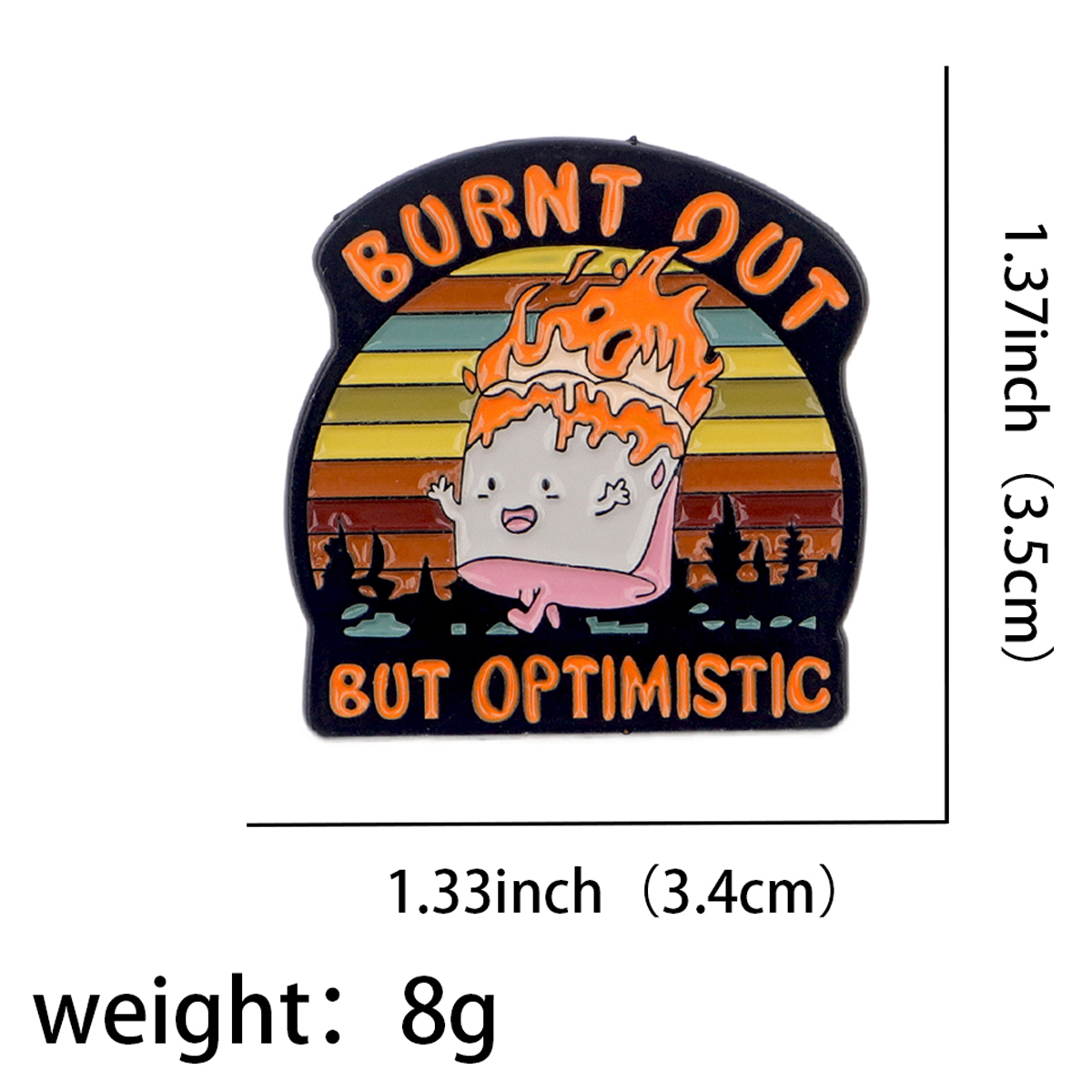 Fire Badges Enamel Pin Brooche - Women Accessories Picture recensie en prijs