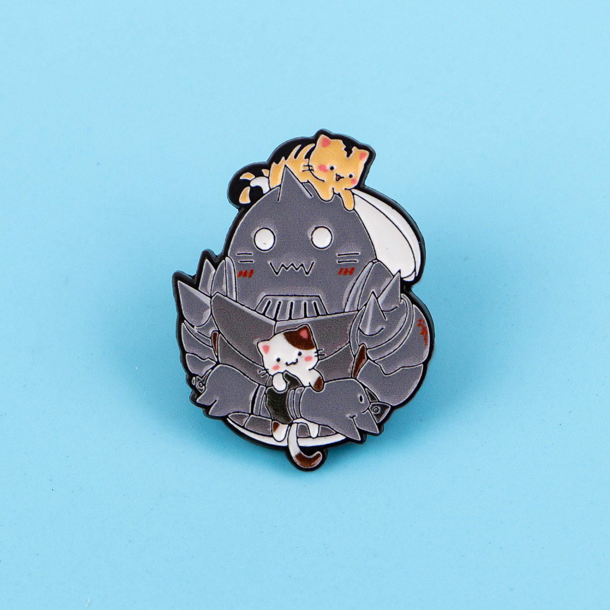 Cute Cat Enamel Pin Manga Anim - Women Accessories Picture recensie en prijs