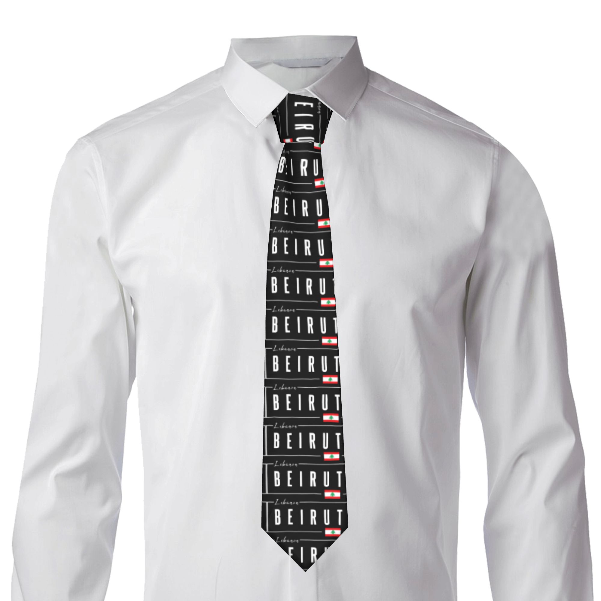 Beirut Lebanon Flag Tie  Cospl - Women Accessories Lebanon recensie en prijs
