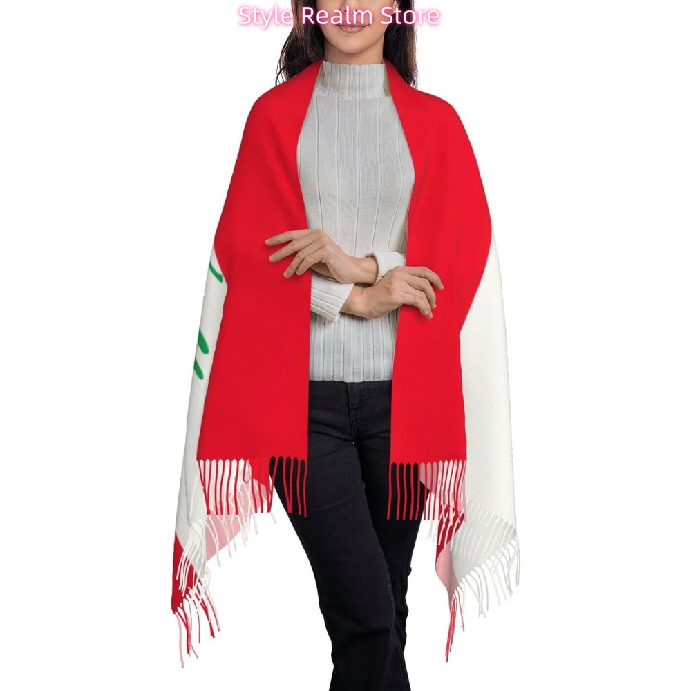 Flag Of Lebanon Print Polyeste - Women Accessories Lebanon recensie en prijs